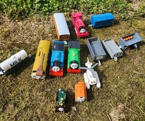 Thomas The Train Mixed Lot of 13 Cars Engines Plastic Diecast